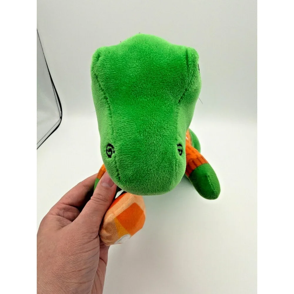 Fringe Dog Toy Dino Plush Here For The Pie Squeaker Crinkle 11